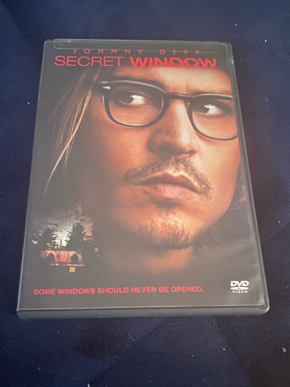 SECRET WINDOW DVD MOVIE - JOHNNY DEPP JOHN TURTURRO MARIA BELLO